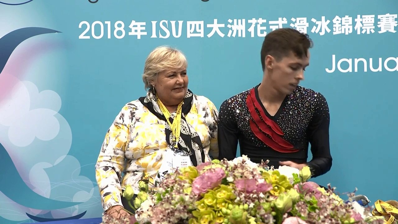 [2018.01.25] 2018 Four Continents Championships 이준형 June Hyoung LEE SP (No Commentary)  이준형 June Hyoung LEE SP