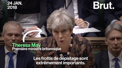 Theresa May incite les femmes à faire des frottis de dépistage