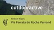 Klettersteig in den Rhône-Alpes: Via Ferrata de Roche Veyrand