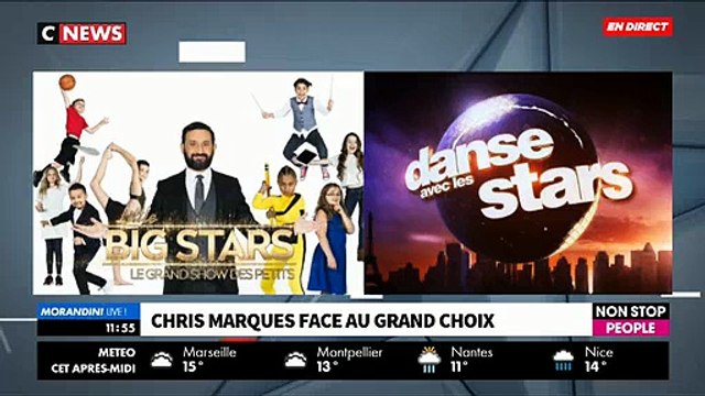 Chris Marques face au Grand Choix dans Morandini Live : Vincent Cerutti ou Laurent Ournac - VIDEO
