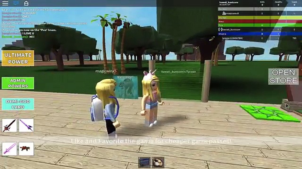 ROBLOX Moana Tycoon