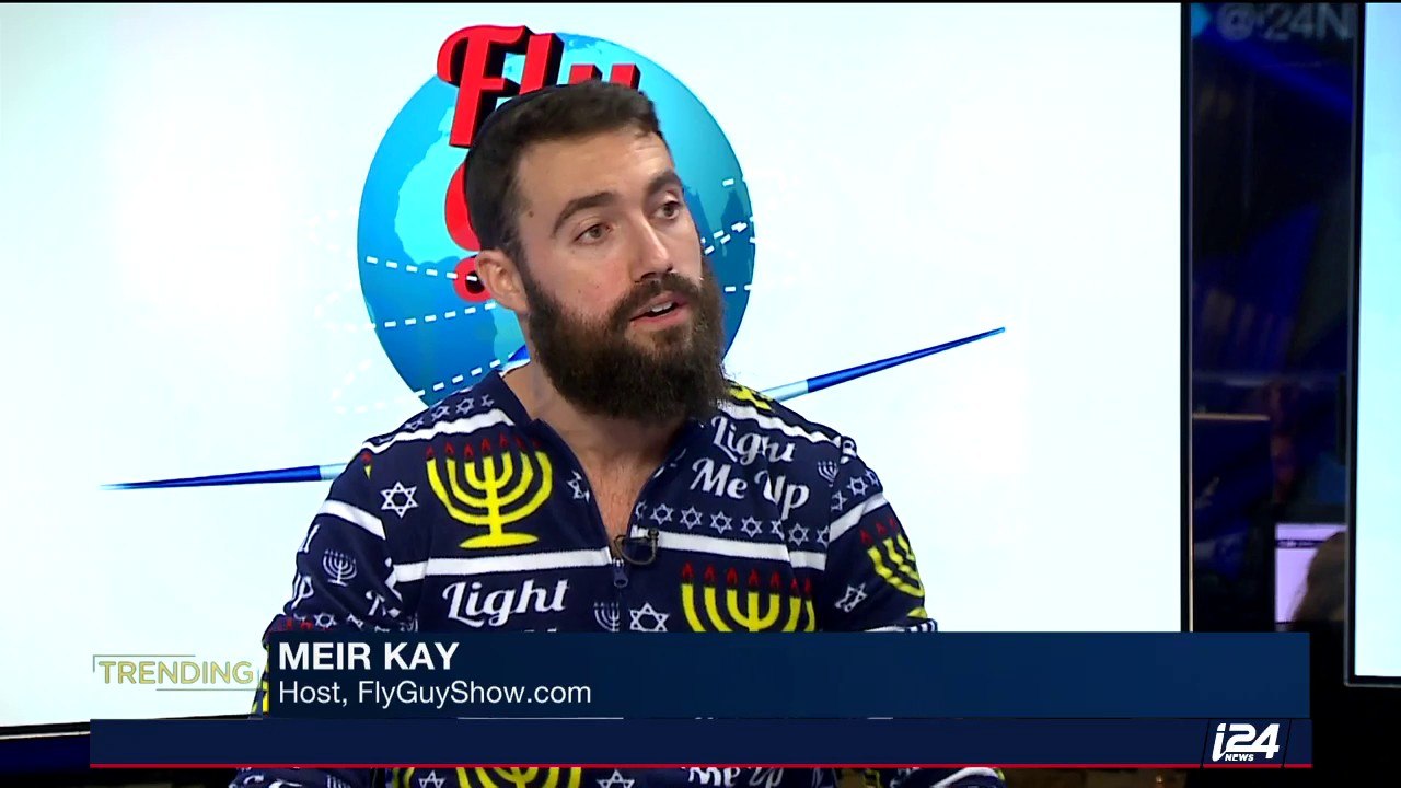 Fly Guy Show visits i24NEWS