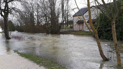 La Norges est sortie de sont lit à Genlis ce jeudi