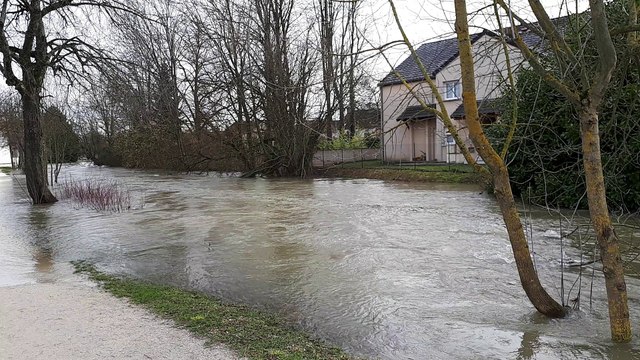La Norges est sortie de sont lit à Genlis ce jeudi