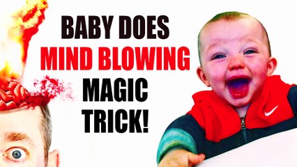 Baby Does Mind Blowing Card Trick!