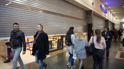 Grève au Carrefour de Mons