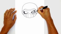How to Draw Deadshot | Suicide Squad