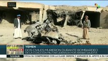 Nuevo ataque de la coalición saudí deja al menos dos muertos en Yemen