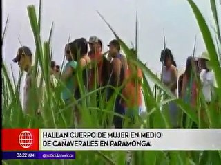 Hallan a mujer muerta y con signos de violación en cañaverales