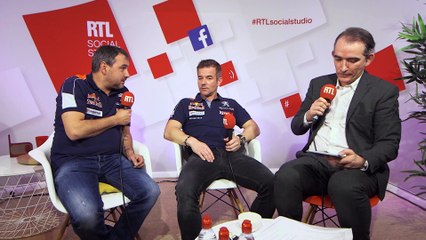 Sébastien Loeb et Daniel Elena racontent la traversée compliquée d'une rivière lors du Dakar 2018