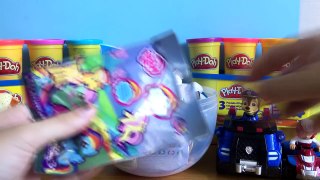 GIANT PAW PATROL CHASE Play Doh Surprise Egg - MLP Thomas and Friends Inside Out Surprises