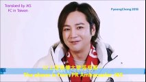 JANG KEUN SUK [ENG & CHINA SUB] PYEONGCHANG 2018 SPECİAL VİDEO MESSAGE 23.01.2018