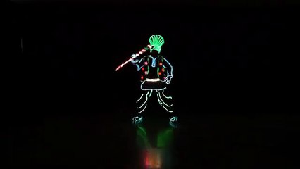Raat di gedi song by Diljeet Dosanjh 8n style of lighted clothes