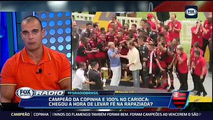 A BASE DO BANDEIRA É RASGADA POR ELOGIOS DA IMPRENSA PAULISTA APÓS FLAMENGO CAMPEÃO RADIO FOX 25-1
