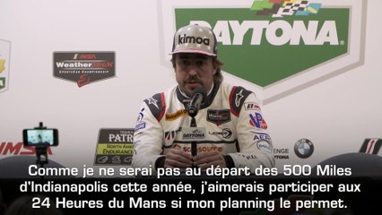 Les 24 Heures du Mans dans le viseur de Fernando Alonso après Daytona