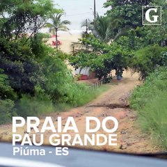 Praia do Pau Grande em Piúma