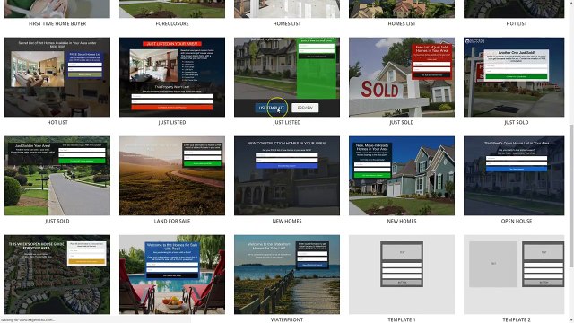 Create Real Estate Landing Pages in ONE-CLICK!