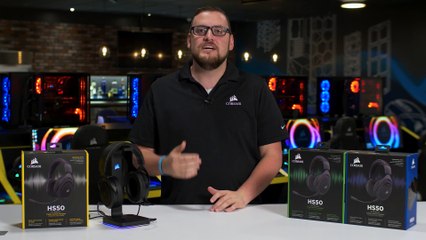 Corsair présente son casque HS50