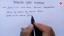 Regula Falsi Method in Hindi | False Position or Regula-Falsi Method (Numerical Methods)