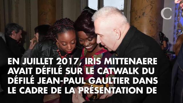 PHOTOS. Iris Mittenaere fait sensation avec un dos nu au défilé de Jean Paul Gaultier