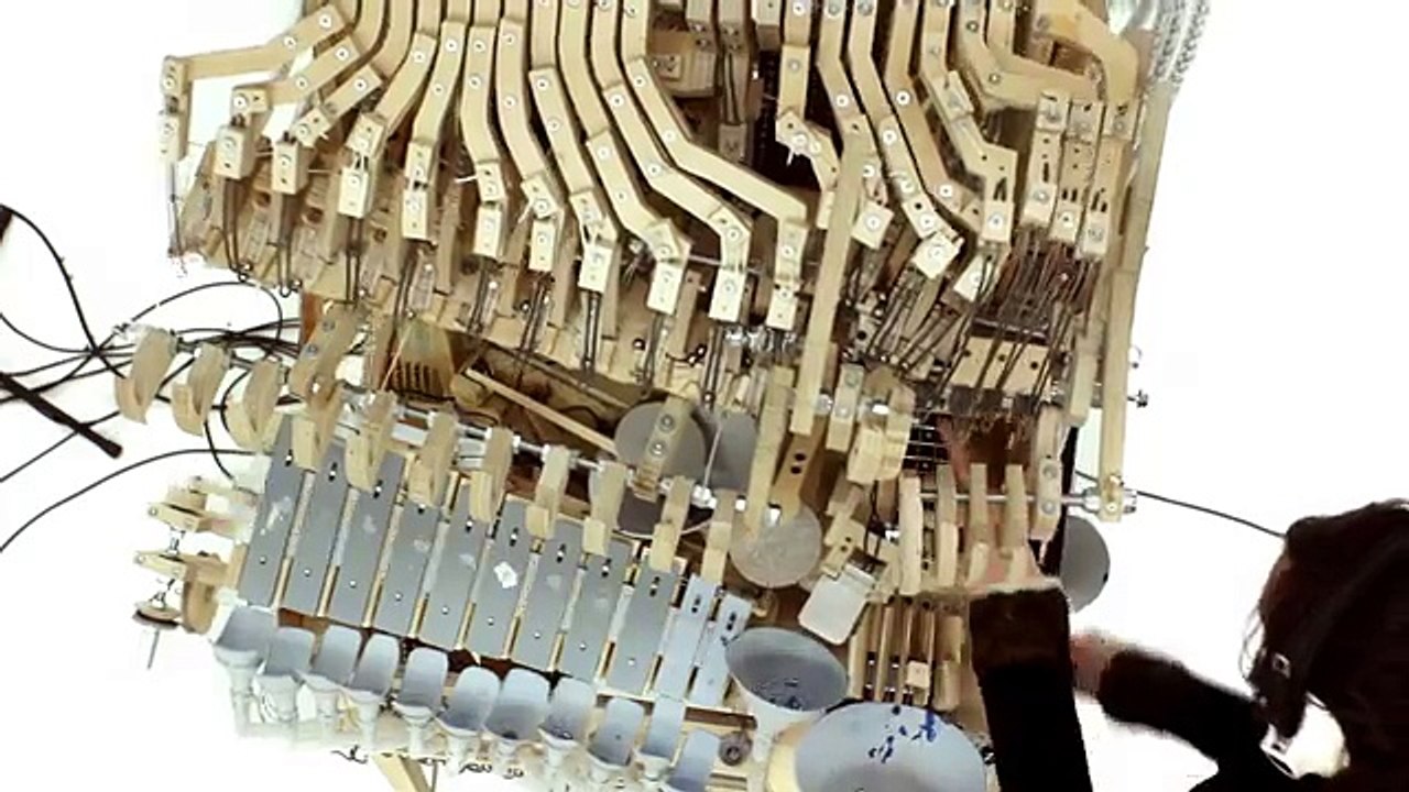 Marble Machine (music instrument using 2000 marbles) video Dailymotion