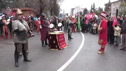 Hatay'dan Zeytin Dalı Harekatı'na Mehteran Desteği