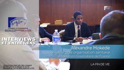 Questions à Alexandre MOKEDE (FHF) - Fin de vie - cese