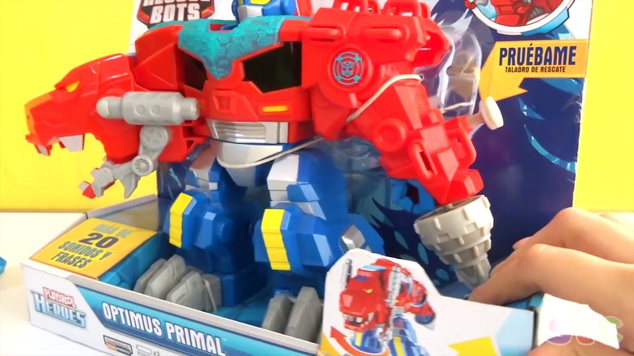 Mr Potato Head Transformers Optimus Prime version T Rex