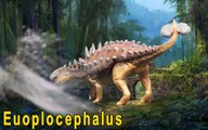 Learn Alphabet with Cartoon & Real Dinosaurs for children | ABC Dinos Names and Sounds