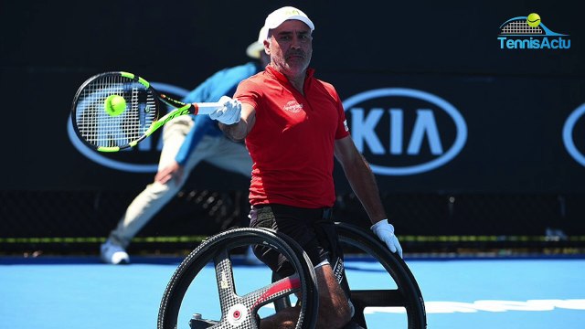 Open d'Australie ParaTennis 2018 - Stéphane Houdet en finale du simple en Tennis Fauteuil et en double avec Nicolas Peifer