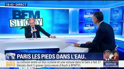 Inondations: Paris, les pieds dans l'eau