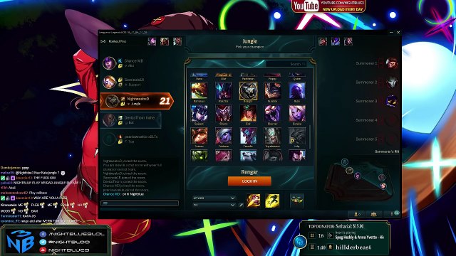 THIS IS NOT FAIR AT ALL !! NEW RENGAR IS THE BEST ASSASSIN (FULL AD RENGAR JUNGLE) - Nightblue3