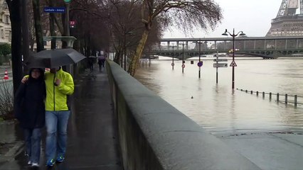 Inundaciones y museos en alerta en París por crecida del Sena