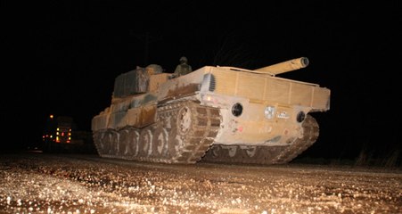 Afrin Operasyonunda 6'ıncı Gün! Suriye Sınırına Askeri Sevkiyat Aralıksız Sürüyor