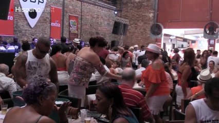 La "Bola Preta", la comparsa más popular de Río celebra su centenario