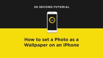 Set Photo as a Wallpaper on an iPhone | Apple iPhone Tutorial #12