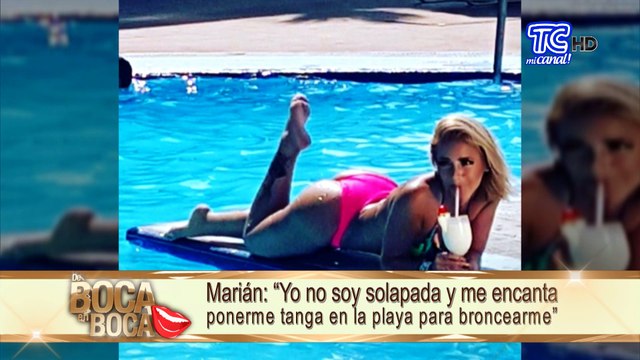 Marián Sabaté responde a críticas recibidas en redes sociales por su físico