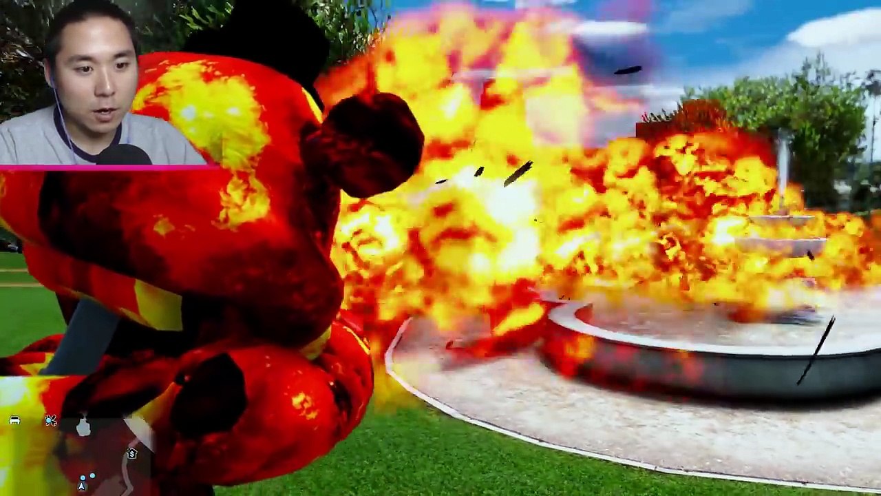 BRAND NEW LAVA FREDDY ANIMATRONIC! (GTA 5 Mods For Kids FNAF RedHatter)