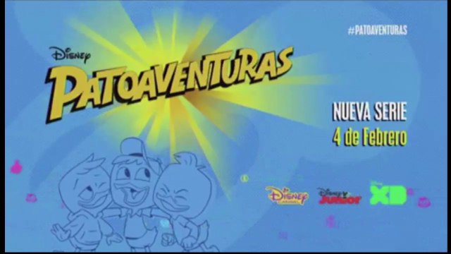 PROMO PATOAVENTURAS (NUEVA SERIE - 04-02-2018) EN DISNEY CHANNEL, DISNEY JUNIOR Y DISNEY XD