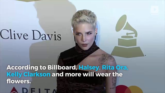 Celebrities Will Wear White Roses to the Grammys to Support Time's Up