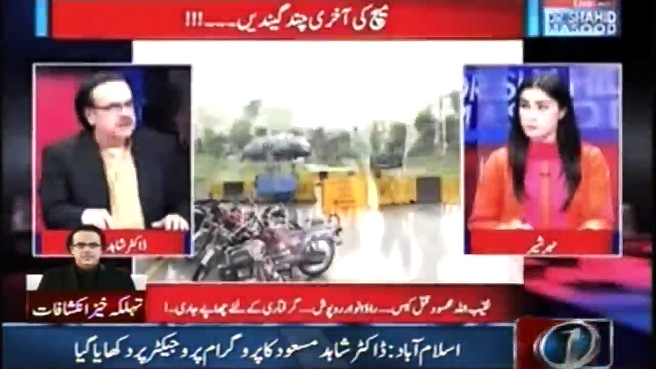 Dr Shahid Masood has revealed the case against the Zainab murderer