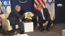 Trump agita desde Davos de nuevo las aguas en el conflicto palestino-israelí