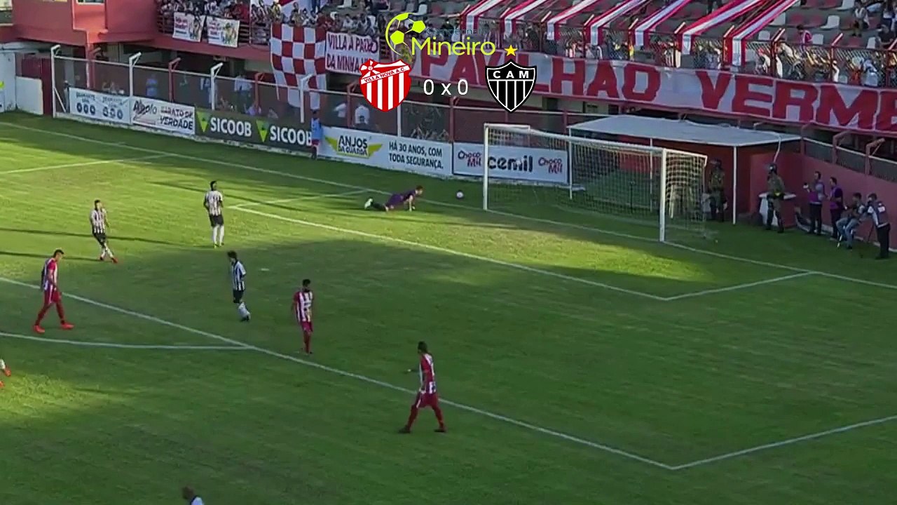 Villa Nova - MG 1 x 0 Atlético - MG Melhores Momentos e Gols - Campeonato Mineiro 2018