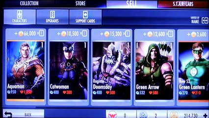 **PATCHED** read DESCR. Injustice Mobile Android (glitch): Unlimited credits w/ infinite sell on 2.8