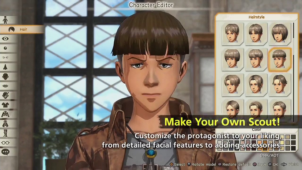 Attack on Titan 2 - Bande-annonce "Town Life"