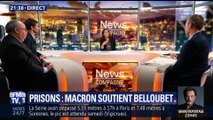 Crise des prisons: Macron soutient 