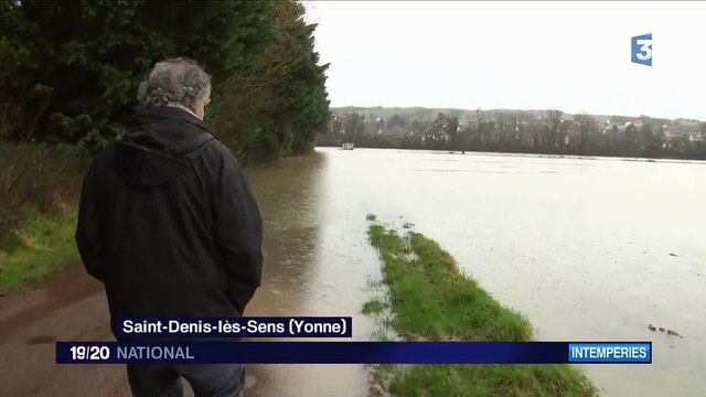 Inondations dans l'Yonne : un agriculteur inquiet pour ses récoltes