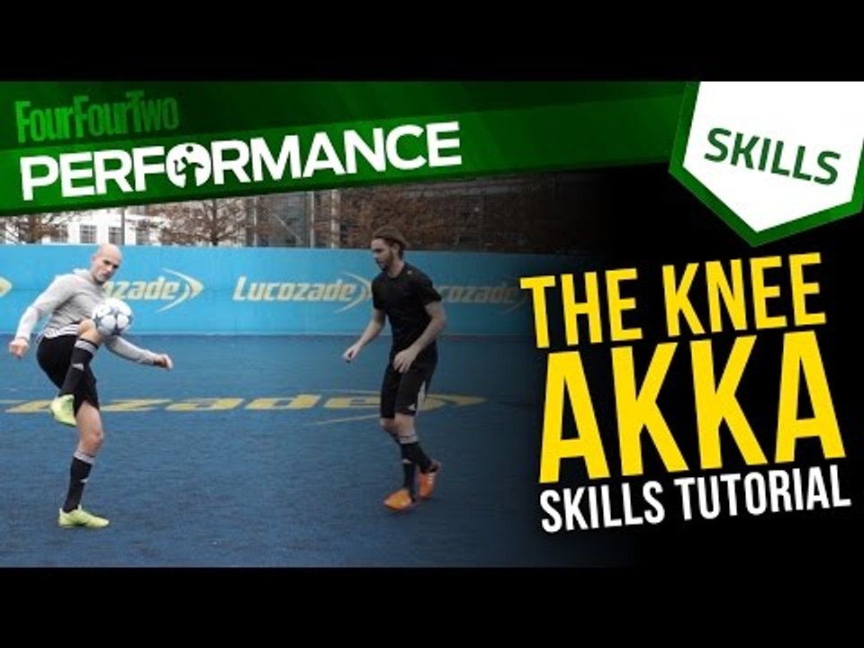 Knee Akka skill tutorial with DC Freestyle | Football skills