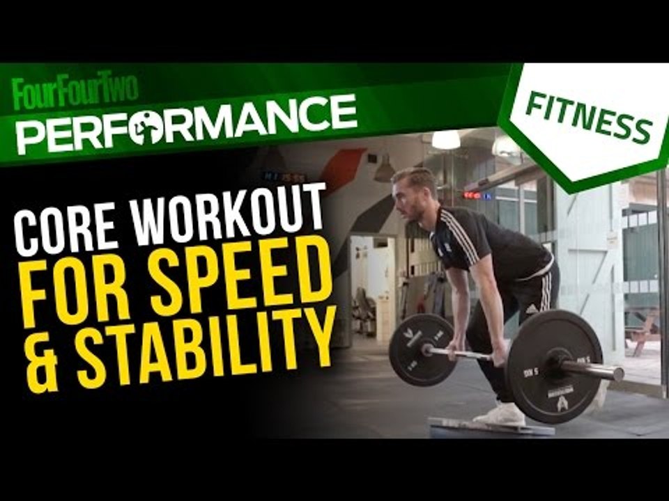 Gym workout | How to build a stronger core to run faster | Soccer conditioning