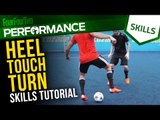 Heel Touch Turn skill tutorial with DC Freestyle | Football skills